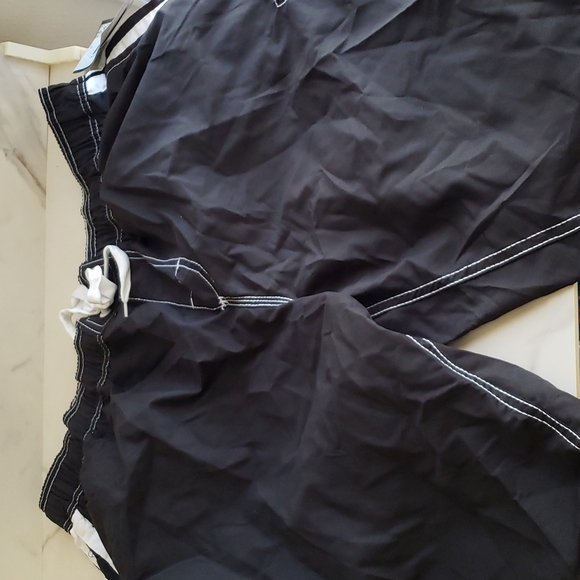 Kanu Surf Men's Barracuda Swim Trunks in Charcoal Size XXL - Picture 2 of 11